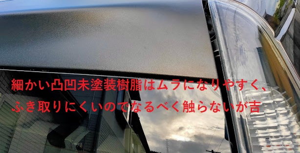 Ohajiki Coat G オハジキコートｇ レビューその２ 濃色車の湿式施工